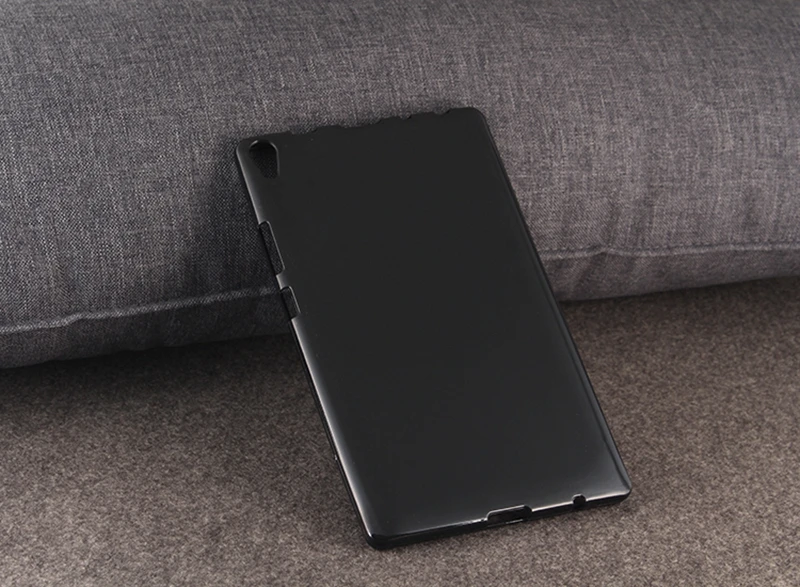 Силиконовая резиновая Мягкая задняя крышка из ТПУ Для Lenovo Tab 3 Tab3 8 Plus P8 TB 8703
