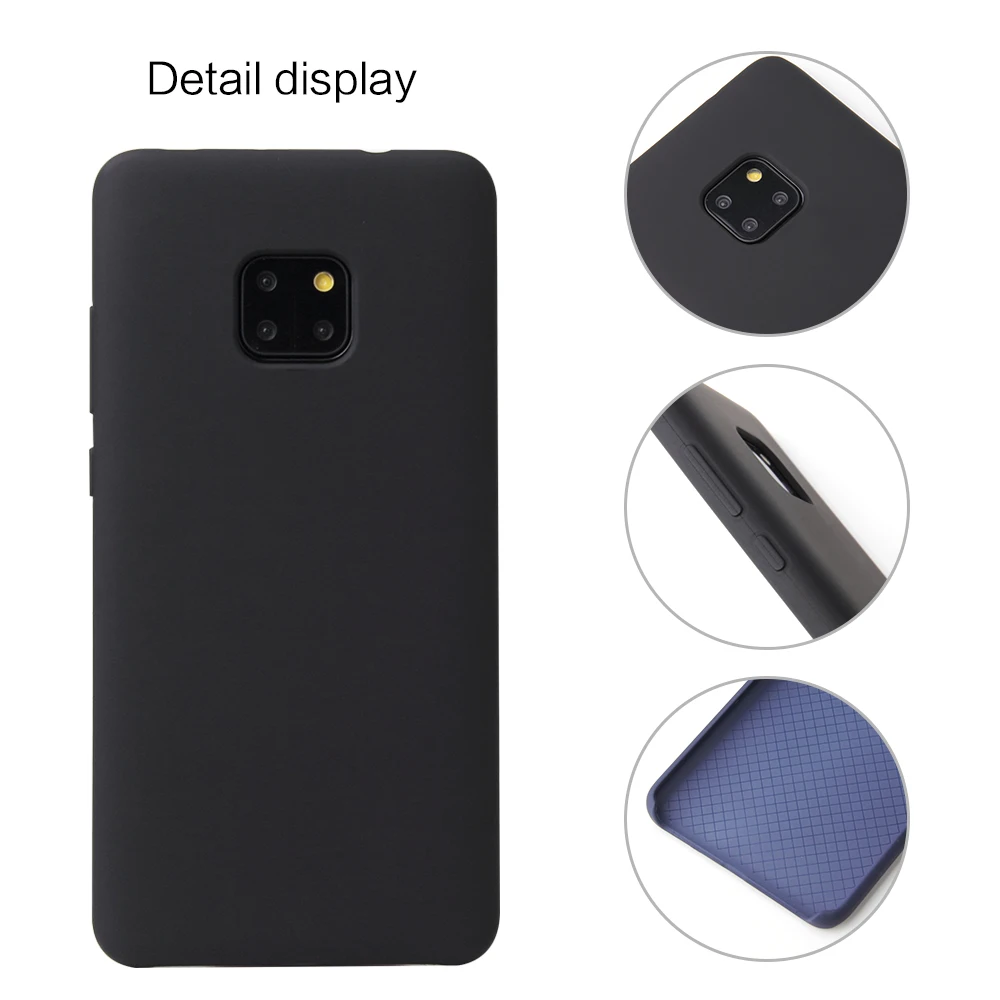 For Huawei Mate 20 Case Silicone Soft Protection Back Cover for Huawei Mate 20 Pro Case Mate 20 Silicone Cover Mate20
