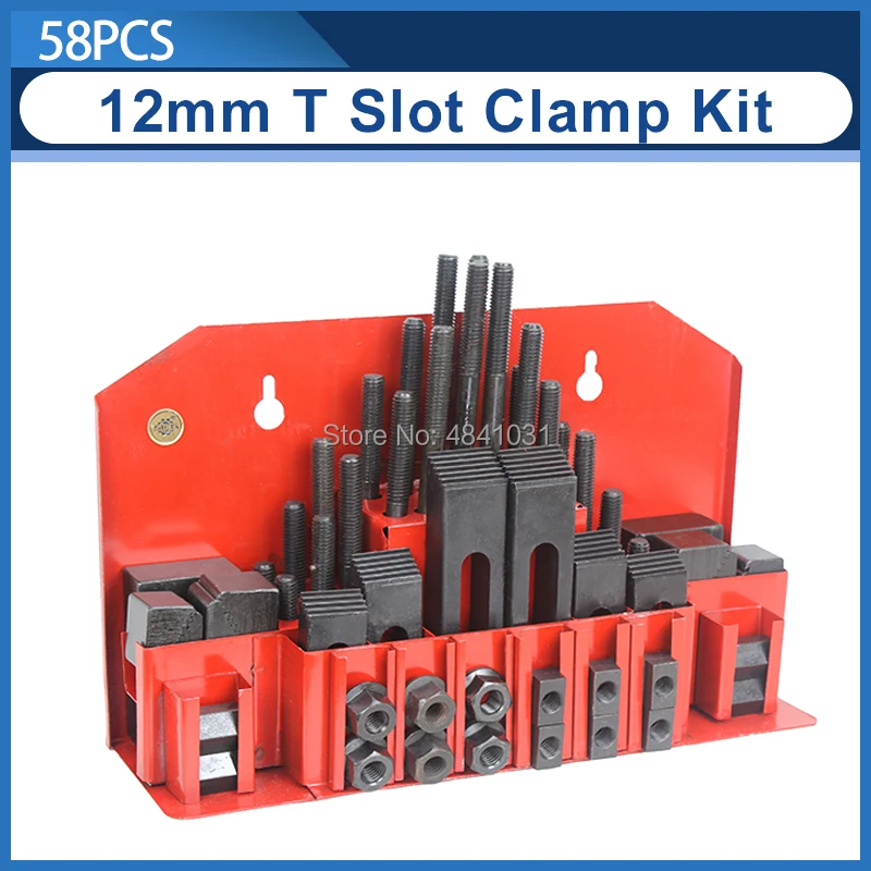T slot toe clamps