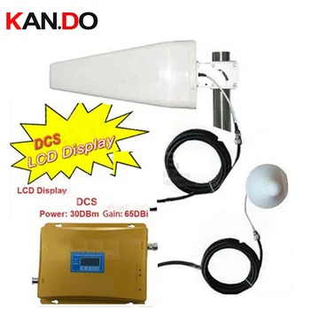 

DCS REPEATER phone signal booster LCD display DCS phone booster DCS Repeater w/ 15 meters cable & antennas,1800MHZ REPEATER