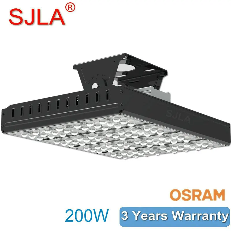 Outdoor Lighting Waterproof IP65 Floodlight GAS Square Billboard Tunnel Refletor Projecteur SJLA 200W Led Flood Light