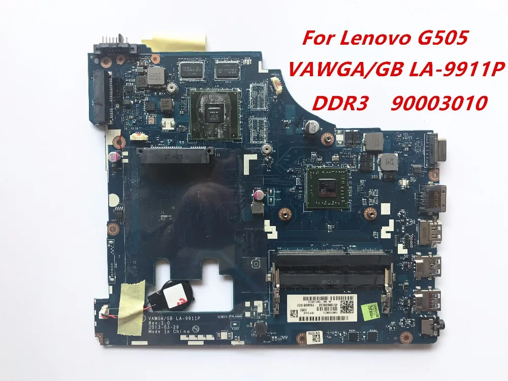 Высококачественная материнская плата для ноутбука совместимая с Lenovo G505 VAWGA/GB
