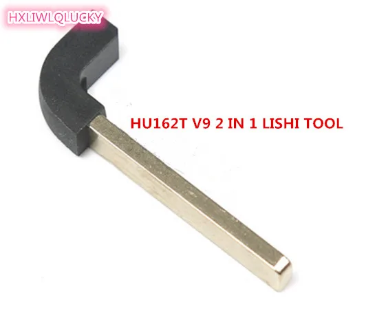 

HXLIWLQLUCKY car accessories of lishi HU162T v9 STYLE 2 in 1 tool 9 alice lever for 2016 free shipping