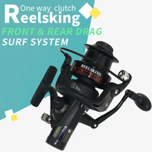 YUMOSHI Рыболовная катушка KGG30-60 13+ 1 шарикоподшипник 5,2: 1 передний и задний тормоз с ЧПУ коромысло Baitrunner система серфинга карп катушка Pesca