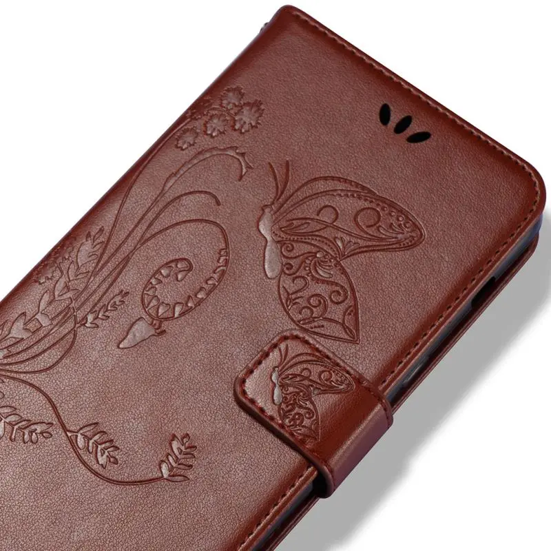 

Cover For Huawei Honor 9 9i 7X 6C Pro 6A P20 P10 P9 P8 Lite Mini Y3 II Y5 2017 V9 Play Case Butterfly Magnet Leather Fundas P02F
