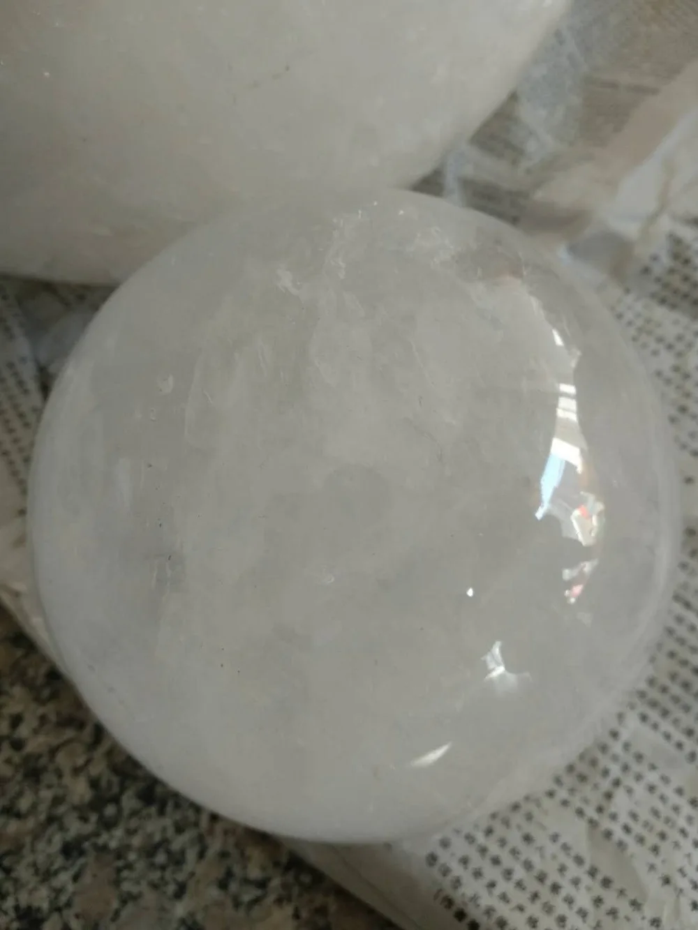 Огромный 110 мм Природный прозрачный кварц Кристальные шарики-сферы рейки заживление для украшения дома