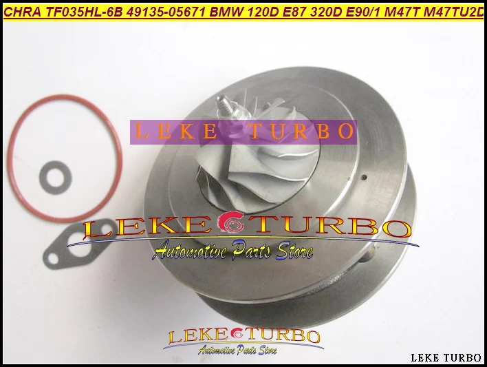 Turbo cartridge chra Core TF035HL 49135-05671 49135-05670 49135-05620 For BMW 120D E87 320D E90 E91 03-06 M47TU M47TU2D20 2.0L (4)