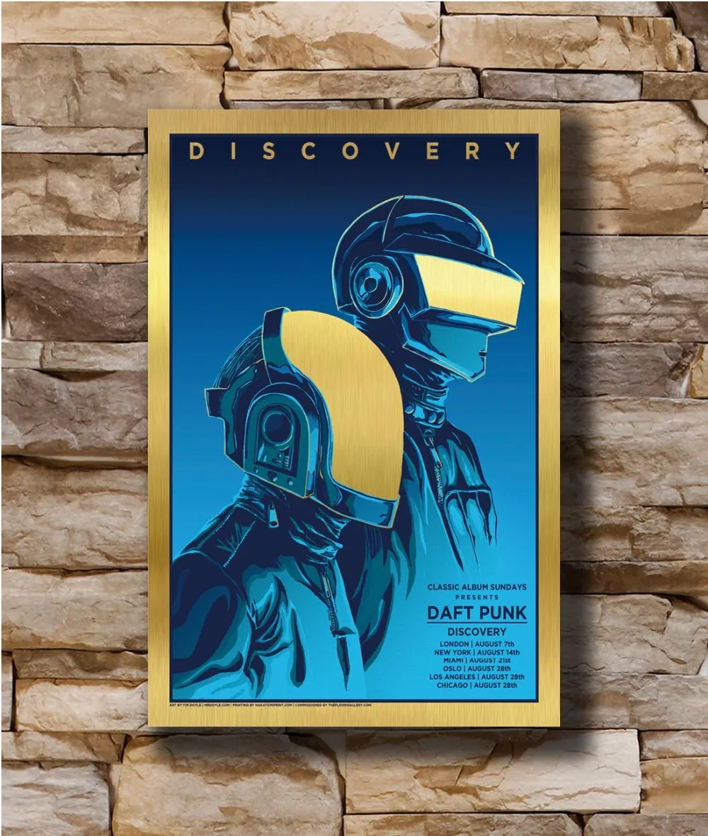 

Daft Punk The Weeknd Discovery Starboy Home Decoration Poster Wall Canvas Art 14x21 16x24 24x36inch Print G-1777