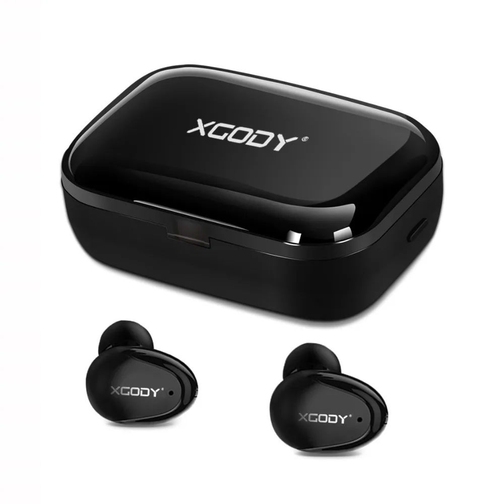XGODY TWS In-ear Earphones Bluetooth 5.0 Smart Touch Sport True Wireless Earbuds HiFi Stereo Earphone Dual Microphone Headset P9