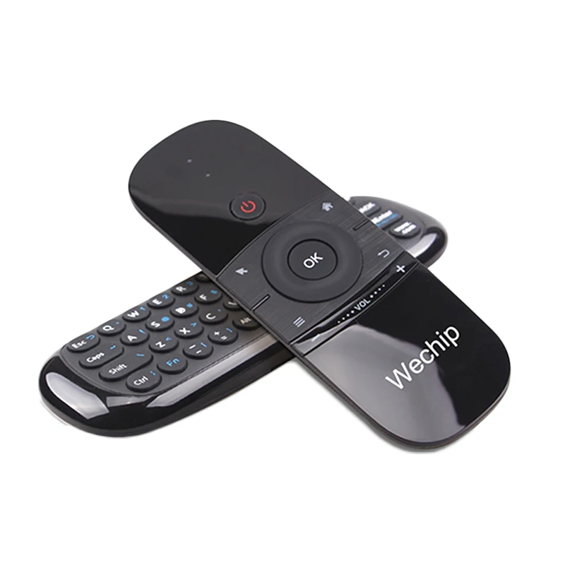 

WeChip W1 air mouse Mini Air Mouse Gyro Sensing 2.4G Wireless Keyboard 6-Axis Mention Fly Air Mouse For Android TV Box/PC/TV/h96