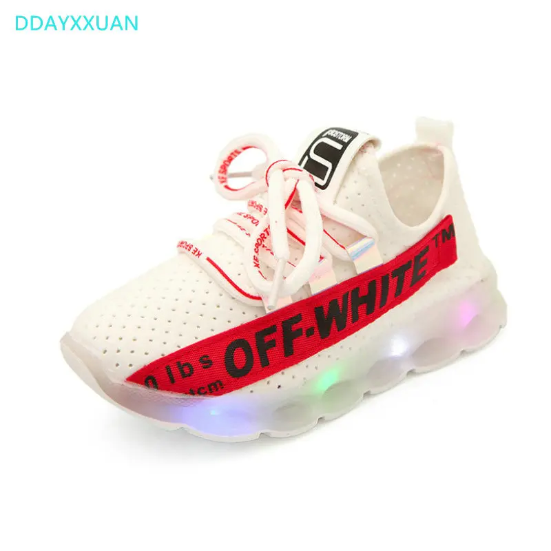

Kids LED Shoes tennis New Autumn baby shoes Elegant excellent glowing children sneakers cool fashion kids girls boys toddlers