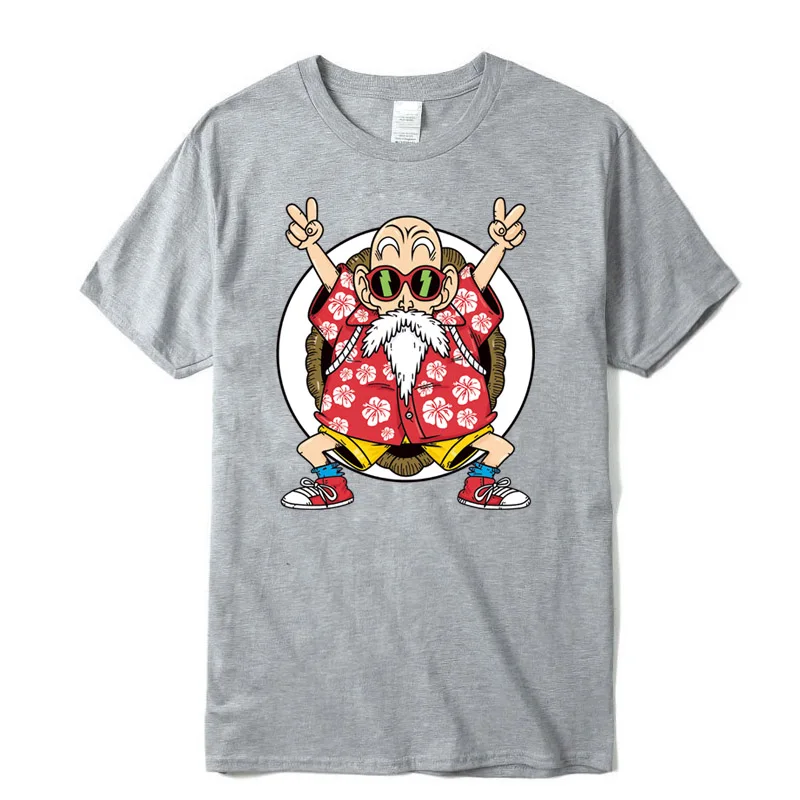 Хлопковая футболка высокого качества, модная повседневная футболка с принтом Dragon Ball Z Goku, Мужская брендовая одежда Harajuku, Забавные футболки