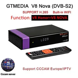 GTMedia V8 Honor спутниковый ресивер bult-в WiFi с 1 год Испания Европа Cccam Клайн Full HD DVB-S2/S Freesat V8 NOVA рецепторов