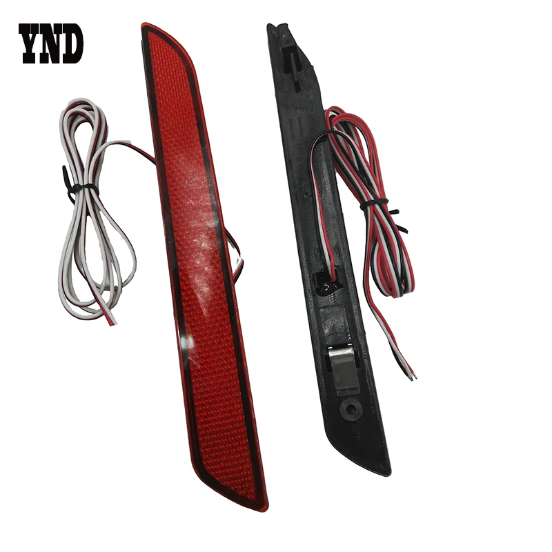 

2pcs For Honda Fit/STEPWGN RG Red Rear Bumper Reflector Lamp Car LED Parking Warning Tail Burner Lights Stop Fog Lamp