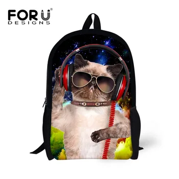 

Super Kawaii Children Backpacks Cute Zoo Cat Printing School Bags 16inch Kids Backpack Teenager Girls School Book Bag Mochila