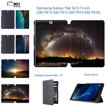 Fashion Universe Aurora PU Leather Smart Cover Folio Stand Tablet Funda Case for Samsung Galaxy Tab S2 9.7″ SM-T810 T815 T813