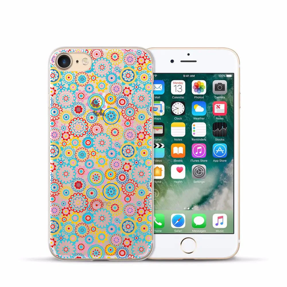 Transparent Silicone Case for Iphone 7 Soft TPU Cover for Iphone 4S 5C 5S SE for Iphone 6s 6 PLUS 7 8 plus X XS XR XS MAX Fundas (14)