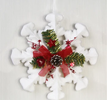 

Christmas Ornament Christmas Bauble Window Decoration White Christmas Snowflake