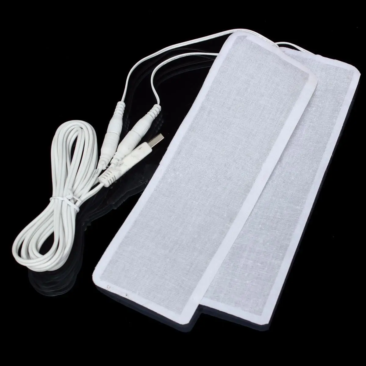 

1 Pair 5V USB Electric Heating Element Film Heater Pads 6*20CM Warm Feet Knee Warmers Heat