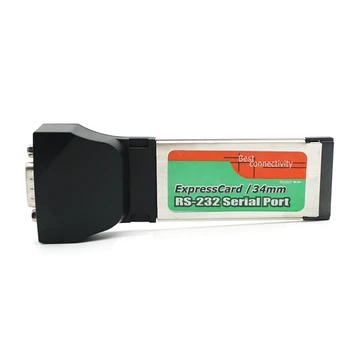 

Generation 2 34mm Express Card to Serial Port DB9 COM RS232 RS-232 Expansion Card for Laptop