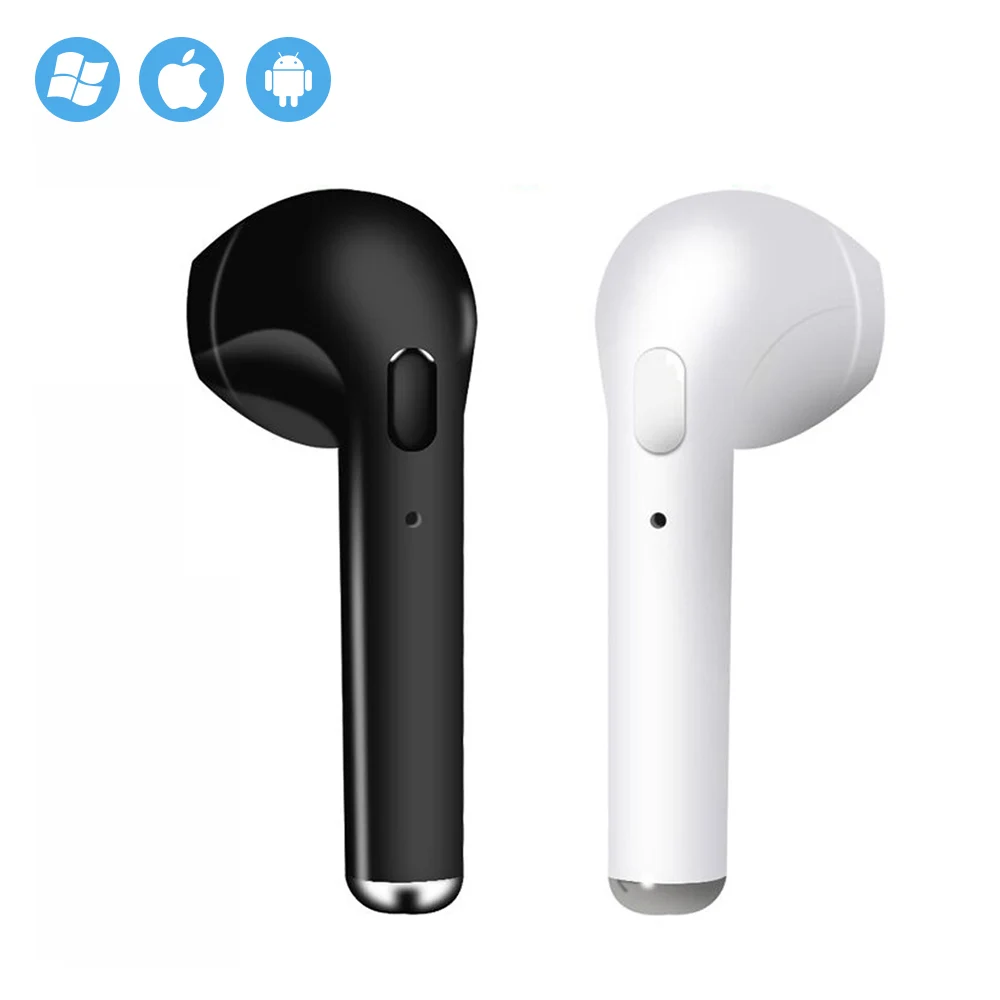 I7 I7S TWS Bluetooth earphone Wireless Headsets Earbuds Portable Phone Handphone With Mic for iPhone X 8 7 6 Android I7 I7S TWS Bluetooth earphone Wireless Headsets Earbuds Portable Phone Handphone With Mic for iPhone X 8 7 6 Android