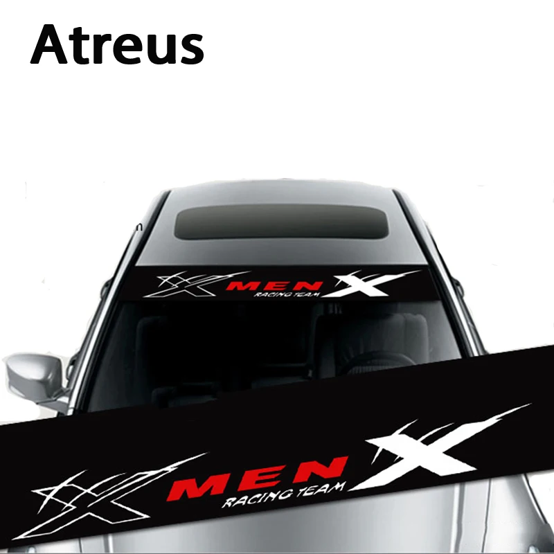 Atreus 1X водонепроницаемые наклейки на лобовое стекло автомобиля для Nissan qashqai Citroen c4 c5 c3 Chevrolet cruze aveo peugeot