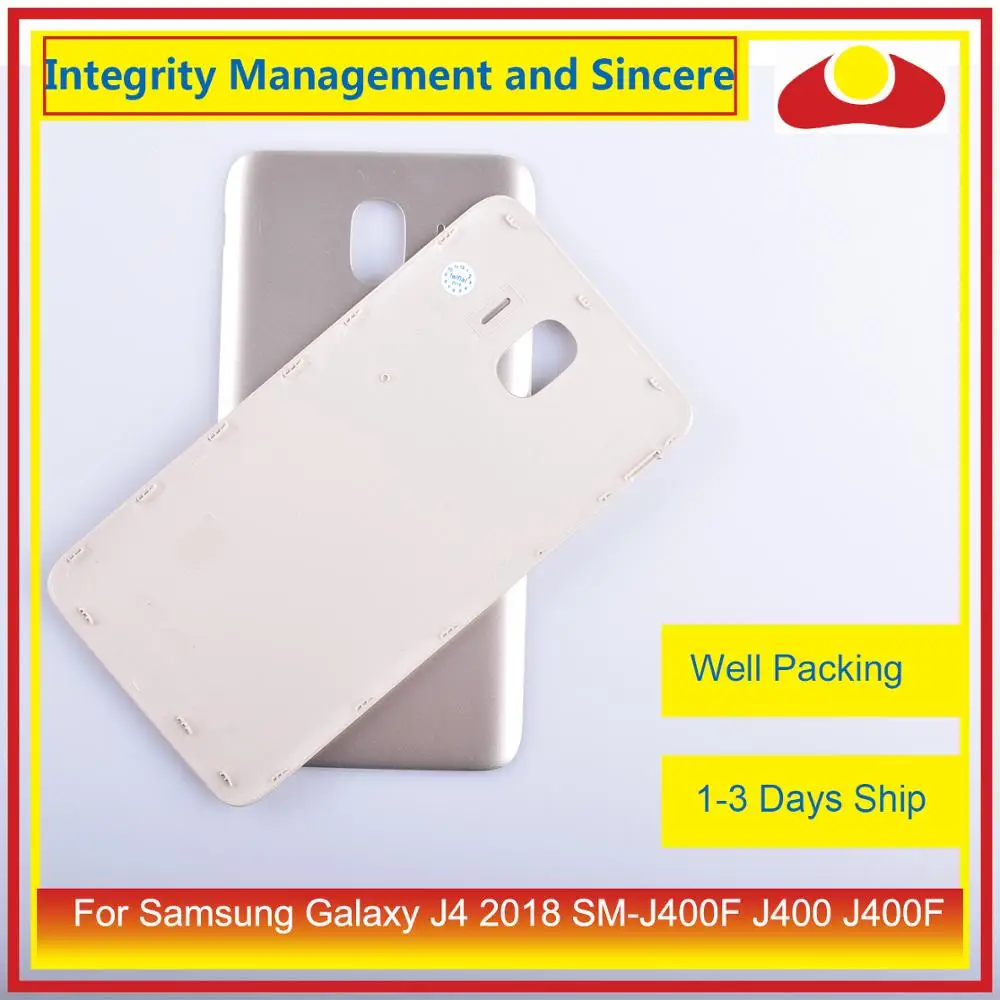 Чехол для samsung Galaxy J4 SM-J400F J400 J400F с батарейным отсеком, задняя крышка, чехол, замена корпуса