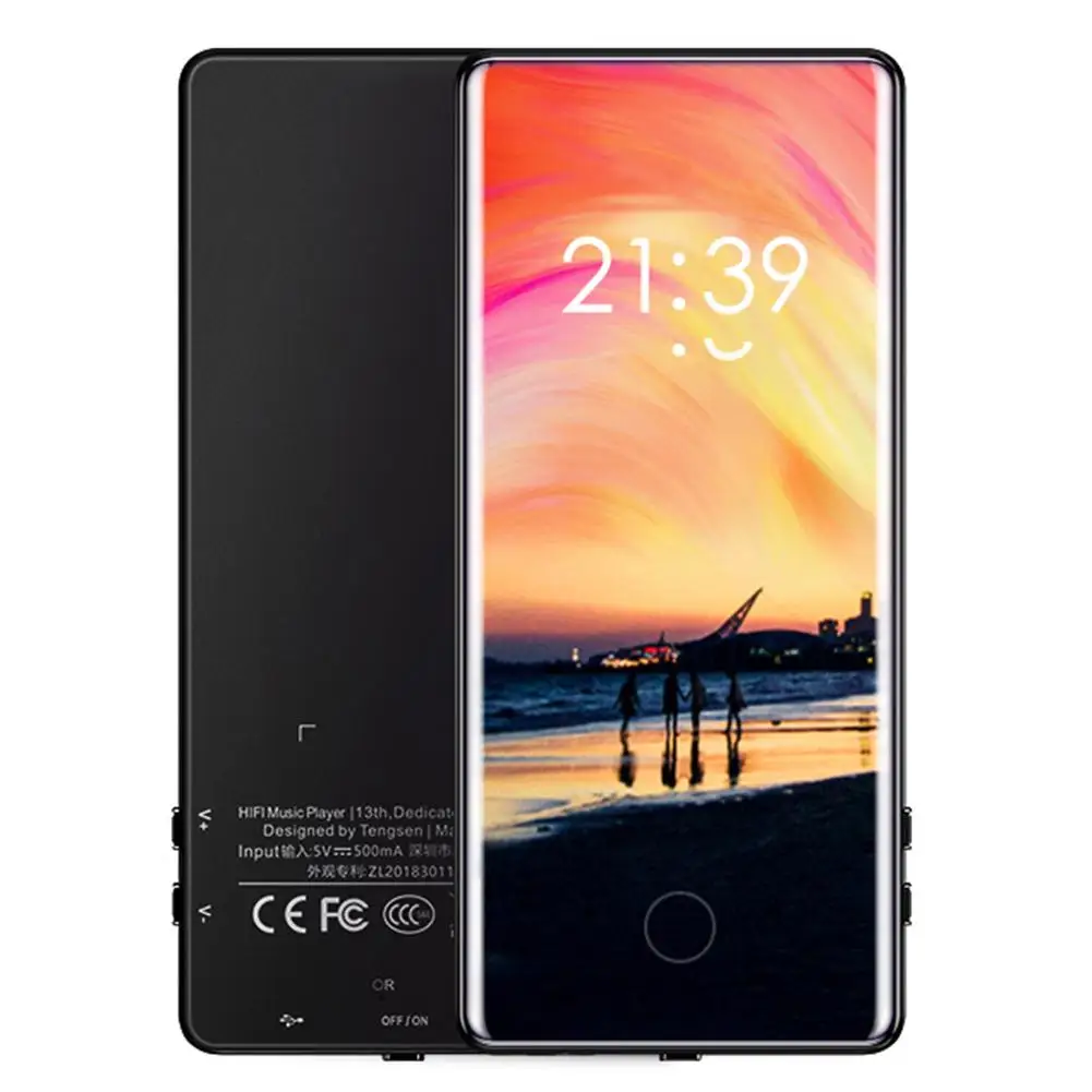 

MP3 Player With Bluetooth Full Screen Touch Hifi Fm Radio Mini Sport MP3 Player Portable Metal Walkman MP3 Lossless Video Player