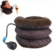 3 Layer Inflatable Air Cervical Neck Back Traction Device for Pain Relief Neck Travel Pillow цена 3 Layer Inflatable Air Cervical Neck Back Traction Device for Pain Relief Neck Travel Pillow цены онлайн