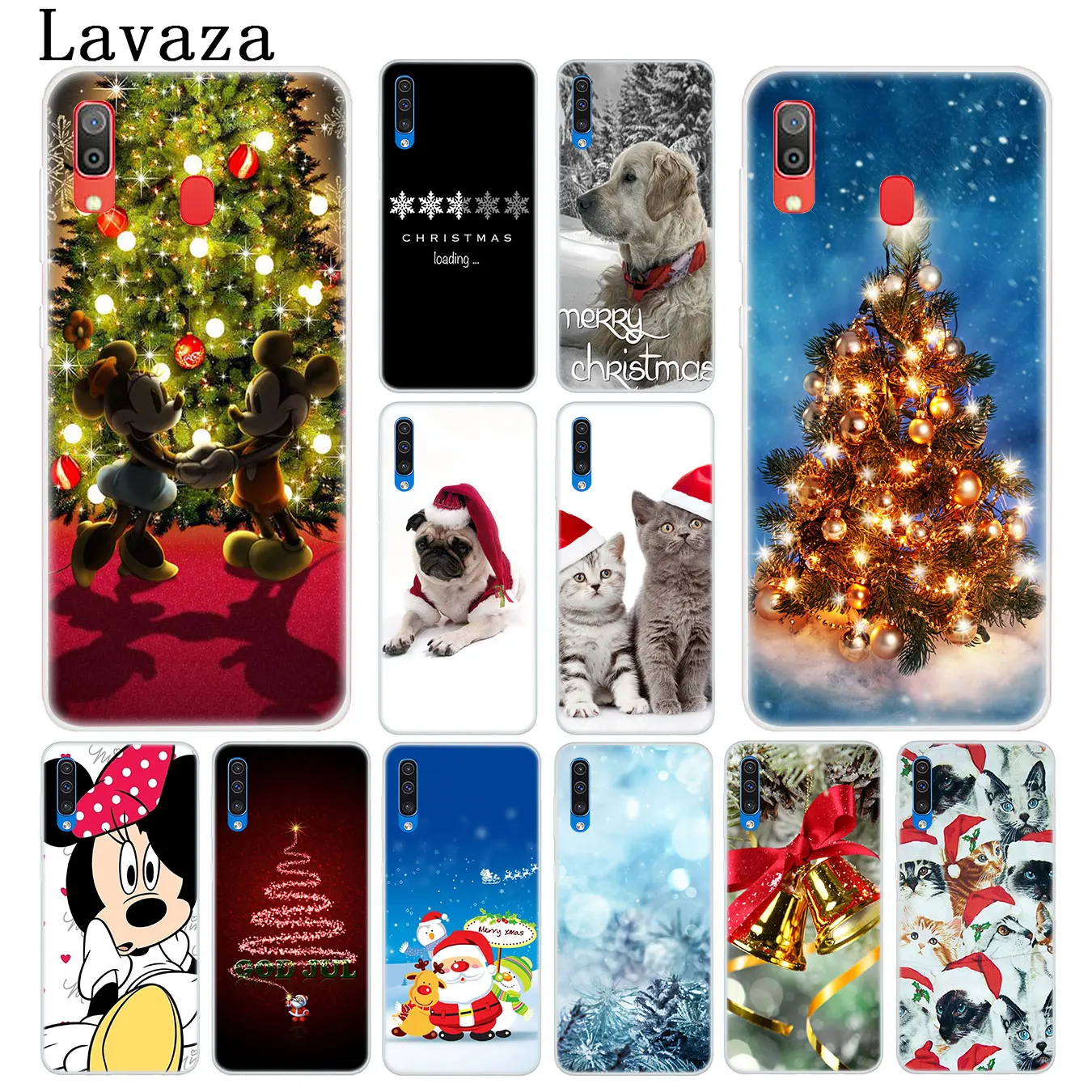 

Lavaza Merry Christmas happy New Year DOG Hard Phone Case for Samsung Galaxy M40 M30 M20 M10 A10 A20 A30 A40 A50 A60 A70 Cover