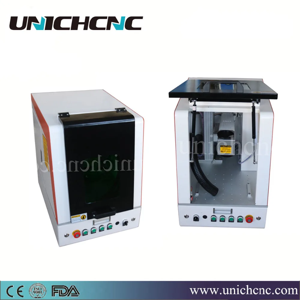 

UNICHCNC top quality 110*110mm jewelry laser engraving machine