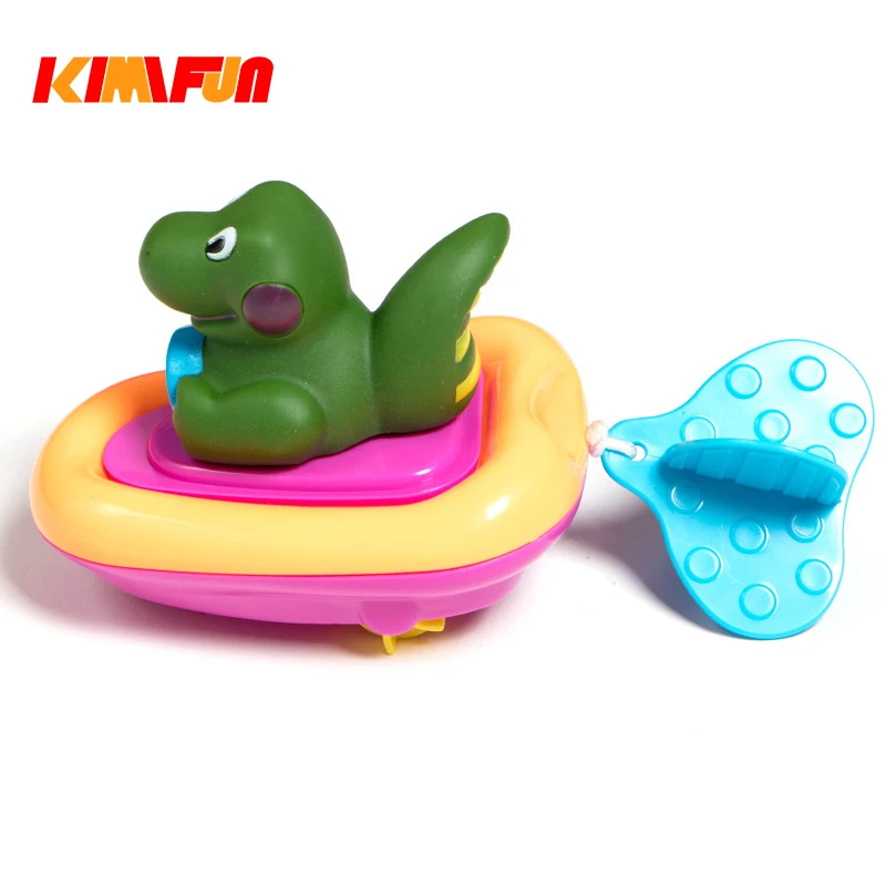 Newborn Toys Kids Plastic Infant Swim Dinosaur Bath Toys Bathroom Baby