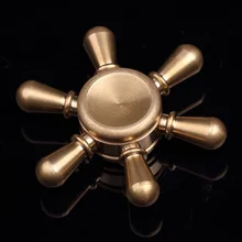 DODOELEPHANT металлический фиджет-Спиннер Латунь Профессиональный EDC anti stress ручной Спиннер игрушки пальчиковая игрушка Спиннер для облегчения синдрома СДВГ TL-5