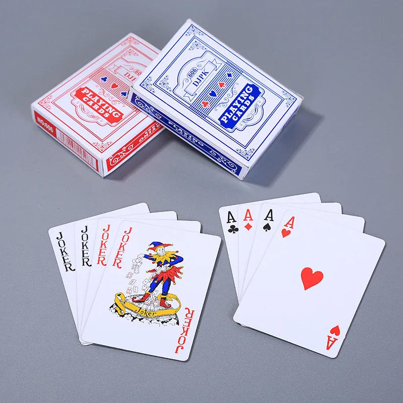 Бумажный материал игральные карты; настольные игры Техасский Холдем дешевые покер карты для подарков лучшие продажи 2019