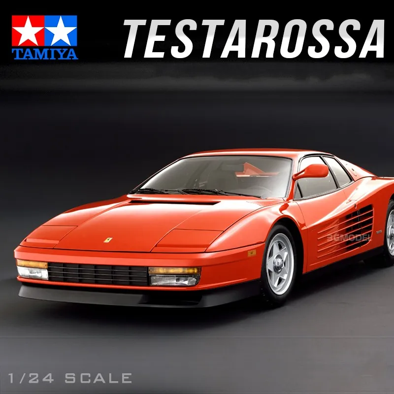 1/24 Масштаб Модель автомобиля Наборы сборки Testarossa масштаб модель строительство DIY