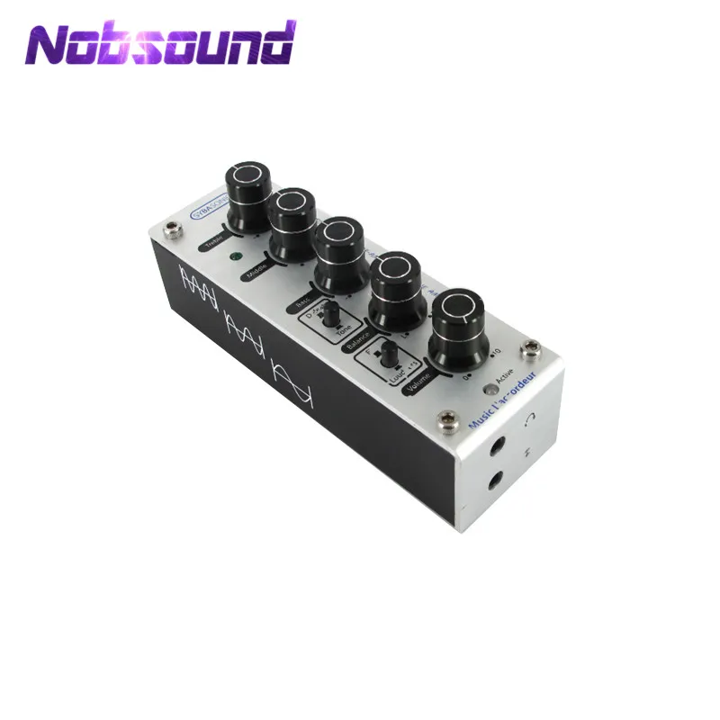 

Nobsoudn Hifi Mini Stereo Tone Control Pre-Amp Preamplifier Headphone Amplifier AMP