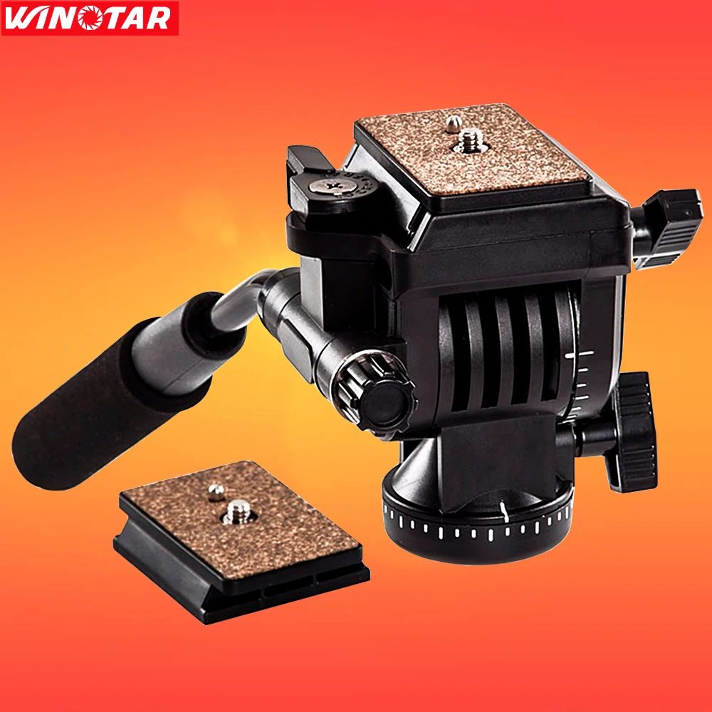 

YT-950 Yunteng 950 Professional Photography YUNTENG DSLR Hydraulic pressure Fluid Tripod Head with 1/4" screw for DSLR Shooting