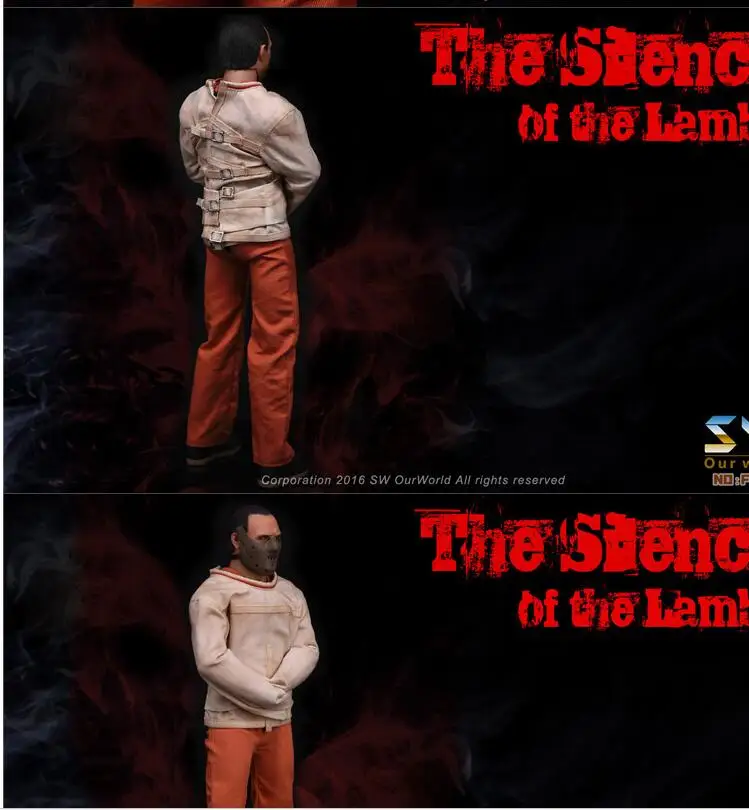 1/6 The Silence of the Lambs dr Hannibal Anthony Hopkins Набор фигурок премиум класса