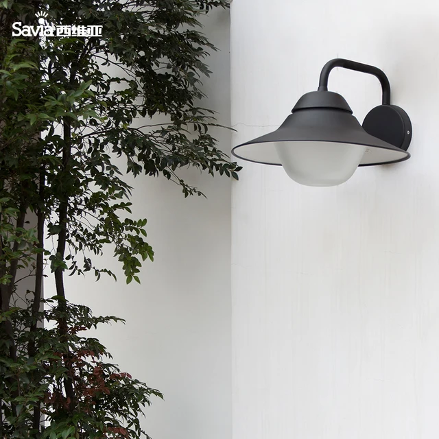 Savia Waterproof Outdoor Wall Lamp E27 Max 60w Aluminum Savia Waterproof Outdoor Wall Lamp E27 Max 60w Aluminum Lighting Ip44 Garden Balcony Light