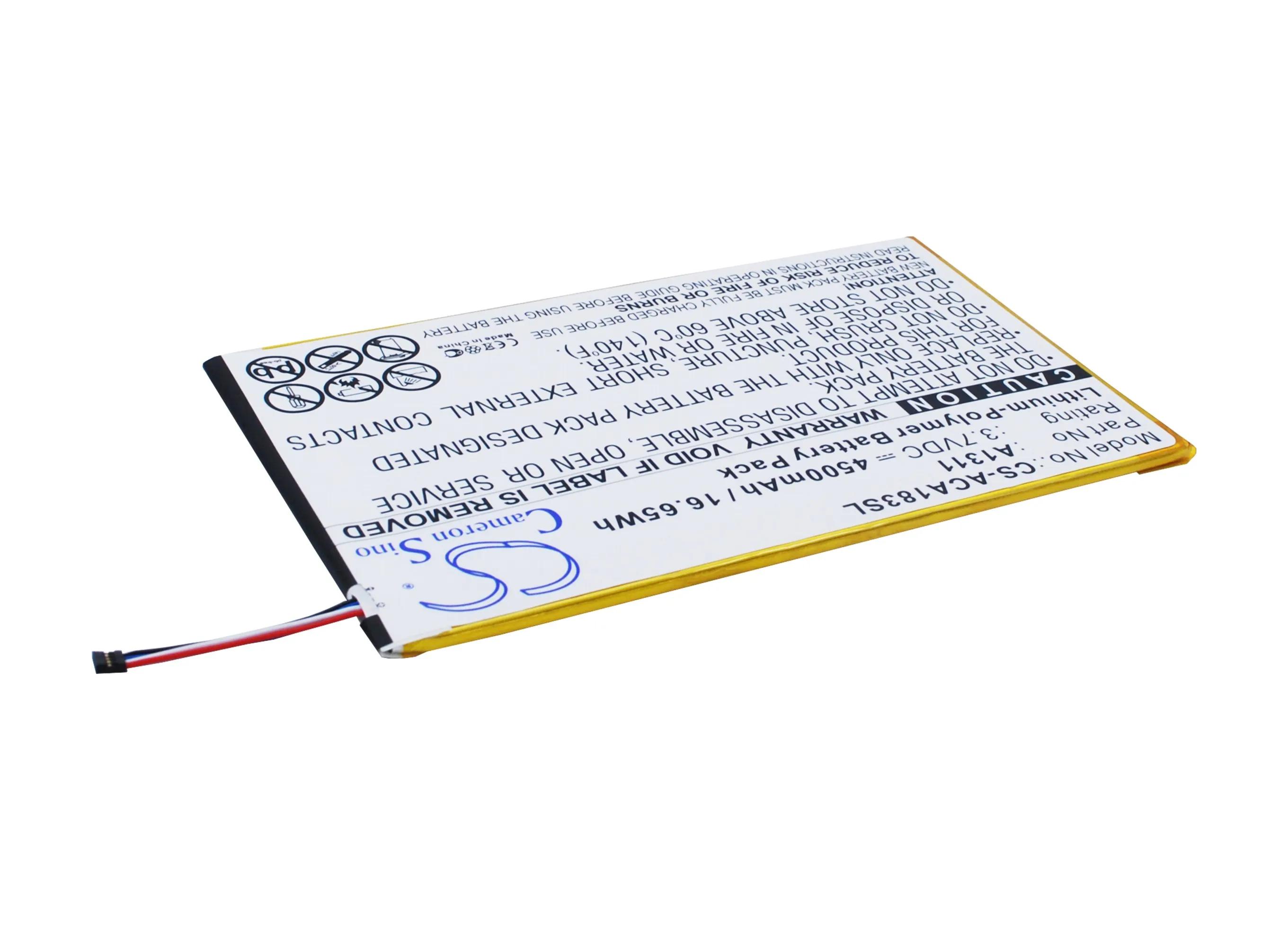 Cameron Sino 4500 мАч аккумулятор A1311 KT.0010M.004 для Acer A1 830 Iconia 8|4500mah battery|cameron sinocameron sino battery |