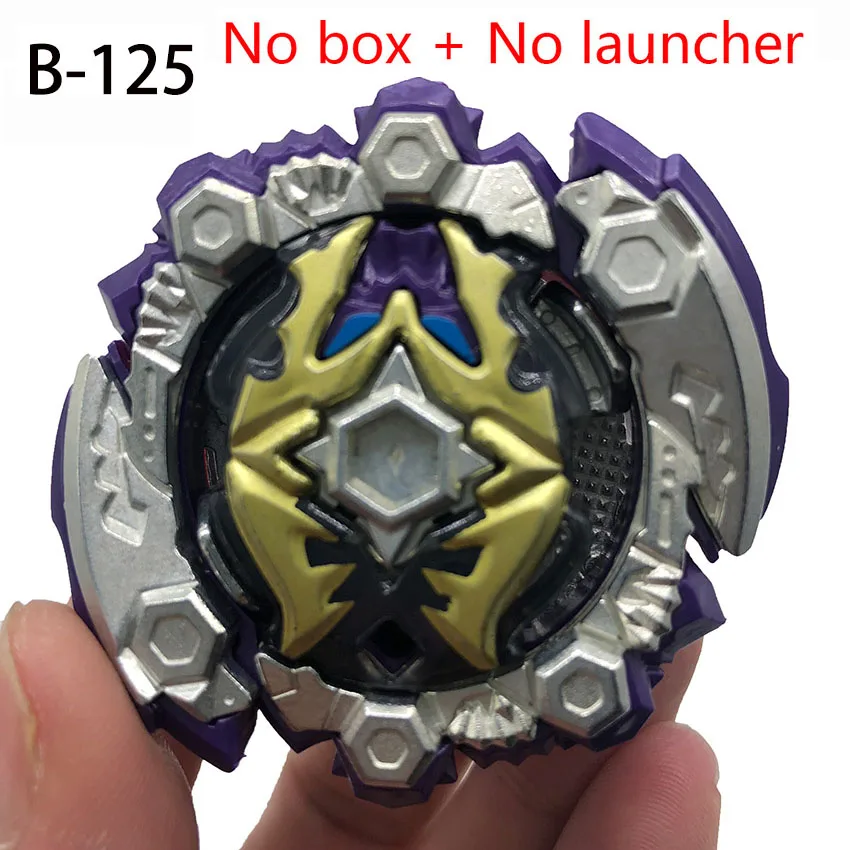 Beyblade Burst Arena Toupie Beyblade Burst B133 Металл Fusion без пускового устройства и коробки Bey blade B110 B104 B129 лезвия игрушки - Цвет: B125 No launcher