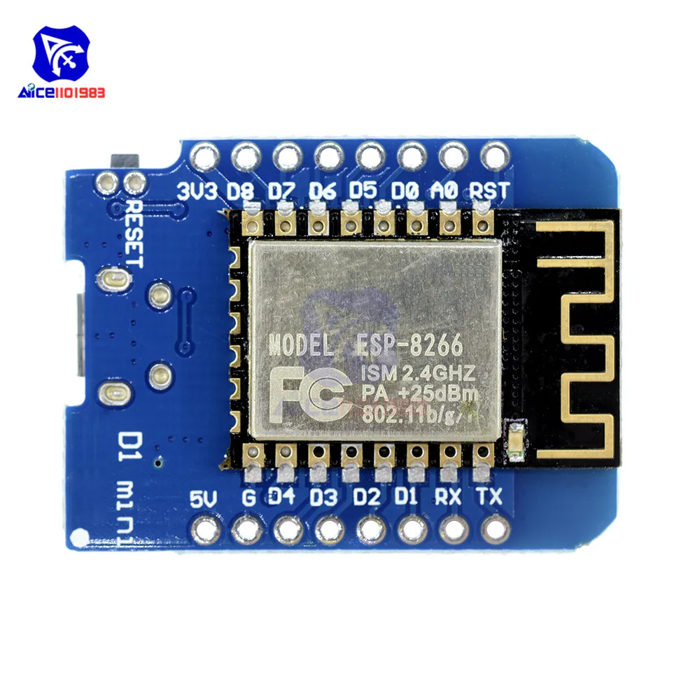 ESP8266 ESP-12 ESP-12F CH340G CH340 Micro USB для Arduino WeMos D1 Mini wifi макетная плата D1 Mini NodeMCU V2 IOT плата 3,3 В