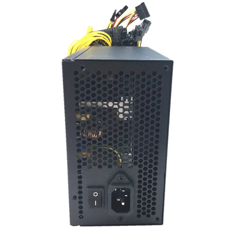 T.F.SKYWINDINTL 1500 Вт импульсный источник питания для майнинга ATX PC psu с 24PIN поддержкой 6 GPU