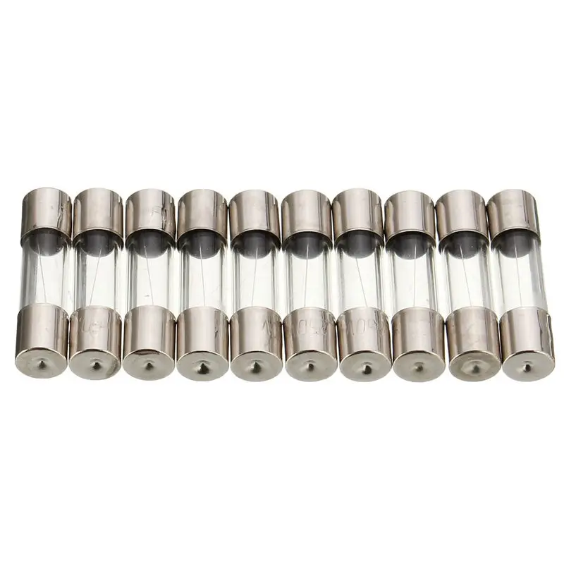 

10x 250V 20mmx5mm Fast Acting Quick Blow Glass Fuses 315mA