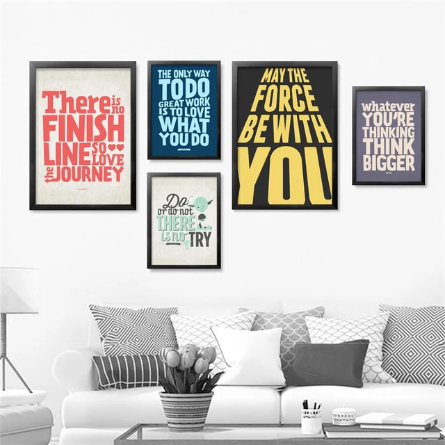 Büro Englisch Inspirierend Zitat Leinwand Kunstdruck Poster, büro ... Büro Englisch Inspirierend Zitat Leinwand Kunstdruck Poster, büro ...