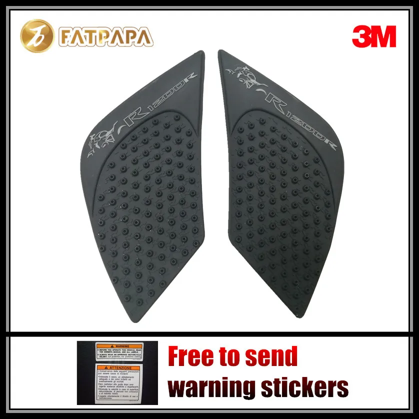 

Motorcycle R1200 R Tank Pad Protector Sticker Decal Gas Knee Grip Tank Traction Pad Side 3M Fit For BMW R1200r 2009-2016