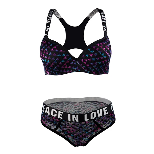 CINOON Womens underwear boxers Bra Set comfortable Vest Fitness