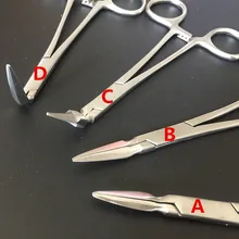 Pince d'extraction de Fragments de racines, 1 pièce, forte adhérence, pour enlever l'os sous la ligne gingivale
