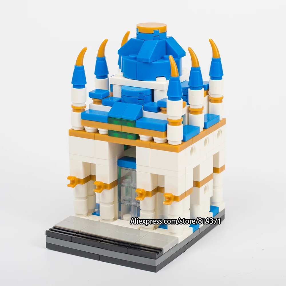 

264CS Building Model Russian Kules Sharif Mosque Architecture Educational Block Brick Toys Compatible with legoeINGlys 5033