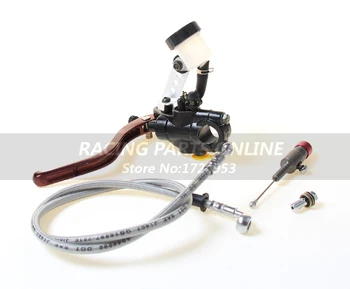 

High quality 1.2m bigger pump Hydraulic Clutch Lever master cycliner for 250cc Dirt Pit Bike ATV quad Motorcycle free shipping
